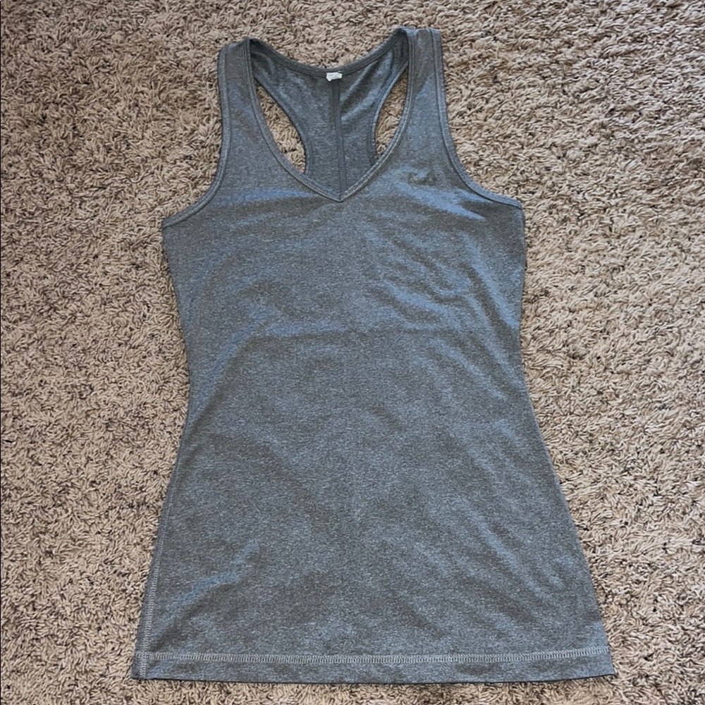 Fila Gray Women's Racerback Tank Top